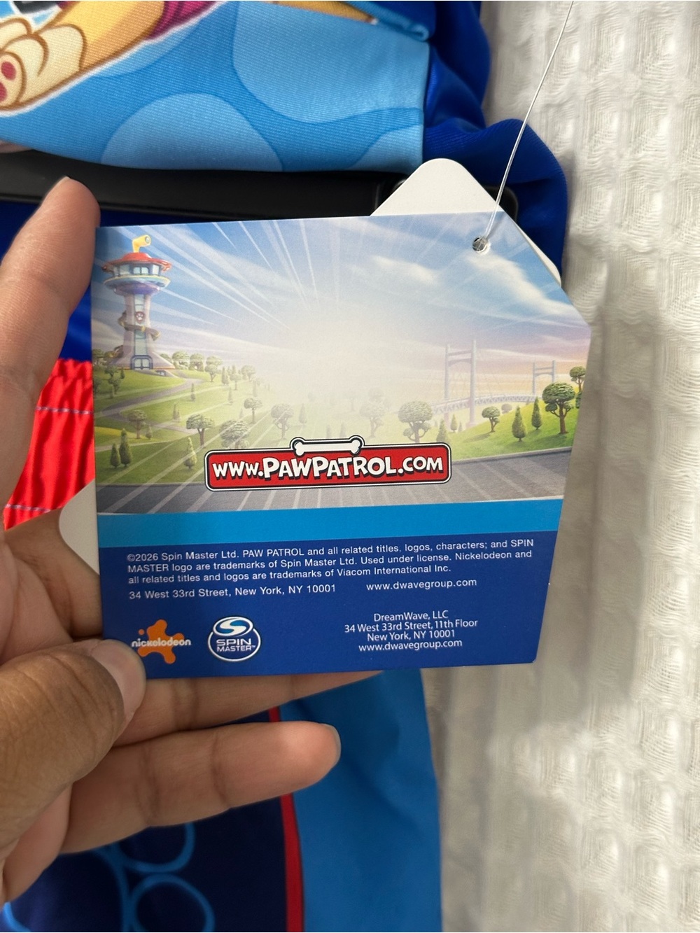 Paw Patrol Kids' Blue Team Paw UPF 50+ Swim Set - Picture 5 of 7